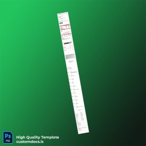 Airtel Editable Bill Template in Word and PDF formats