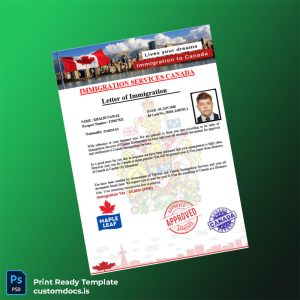 custom Canada Maple Leaf Foods Employment Verification Letter Template - Word & PDF File Preview - CustomDocs