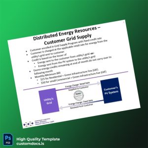 Hawaiian Electric Editable Utility Bill Template in Word and PDF formats