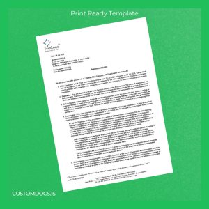 custom India Aman Singla Employment Verification Letter Template - Word & PDF File Preview - CustomDocs