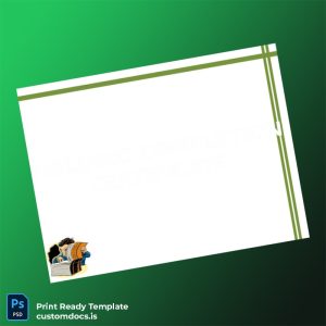 custom India Building Completion Certificate Template - Word & PDF File Preview - CustomDocs