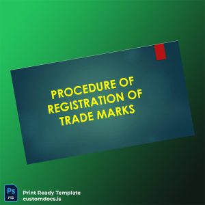 custom India Controller General of Patents Trade Marks Industrial Designs Registration Certificate Template - Word & PDF File Preview - CustomDocs