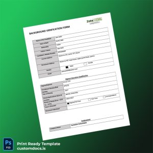 custom India Cyemptive Technologies Employment Verification Letter Template - Word & PDF File Preview - CustomDocs