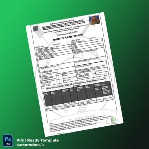 custom India Delhi Building and Other Construction Workers Welfare Board Registration Certificate Template - Word & PDF File Preview - CustomDocs