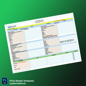 custom India Dhananjay Group Vendor Registration Form Template - Word & PDF File Preview - CustomDocs