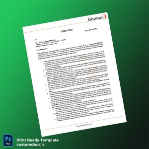 custom India Exploring Infinities Edtech Pvt Ltd Employment Verification Letter Template - Word & PDF File Preview - CustomDocs