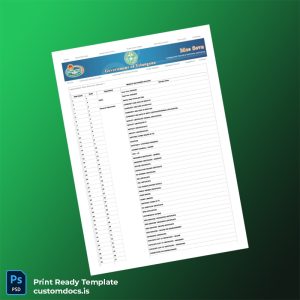 custom India MeeSeva Services Registration Certificate Template - Word & PDF File Preview - CustomDocs