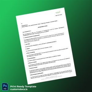 custom India RETROFIT TECHNOLOGY PVT LTD Employment Verification Letter Template - Word & PDF File Preview - CustomDocs