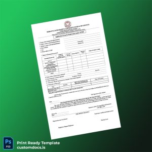 custom India Srimanta Sankaradeva University of Health Sciences Registration Certificate Template - Word & PDF File Preview - CustomDocs