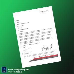 custom India worxpertise Appointment Letter Template - Word & PDF File Preview - CustomDocs