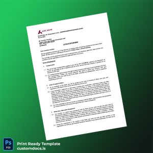 custom Malaysia Axis Human Resources Department Employment Verification Letter Template - Word & PDF File Preview - CustomDocs