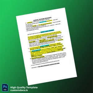 New Zealand Tradewell Exchange Editable Worksheets Template in Word and PDF formats