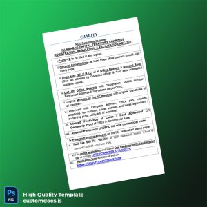 Pakistan Islamabad Capital Territory Editable Inion Leaflet Template in Word and PDF formats