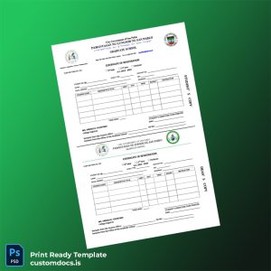 custom Philippines City Government Certificate of Registration Template - Word & PDF File Preview - CustomDocs