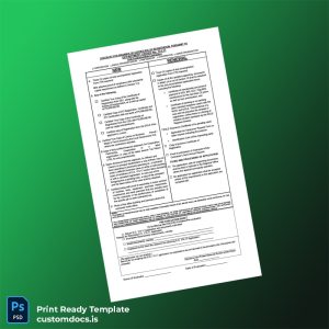 custom Philippines DOLE Certificate of Registration Checklist Template - Word & PDF File Preview - CustomDocs