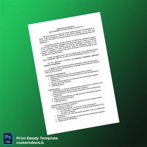 custom Philippines DPWH Business Registration Certificate Template - Word & PDF File Preview - CustomDocs