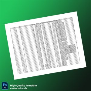 Ramdin Store Editable Utility Bill Template in Word and PDF formats