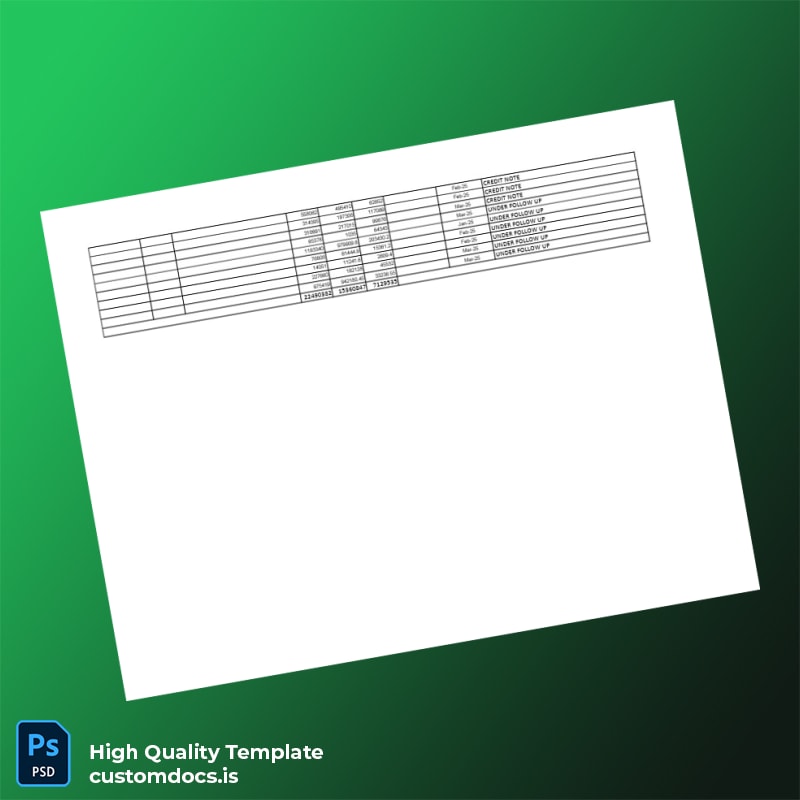 Ramdin Store Editable Utility Bill Template in Word and PDF formats page 2