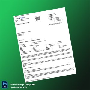 custom Singapore Nanyang Technological University Employment Verification Letter Template - Word & PDF File Preview - CustomDocs