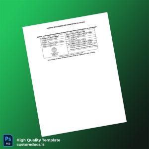 United States Colorado Department Of Public Health And Environment Editable Change Of Address Form Template in Word and PDF form