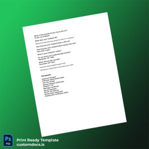 custom United States Employment Verification Letter Template - Word & PDF File Preview - CustomDocs