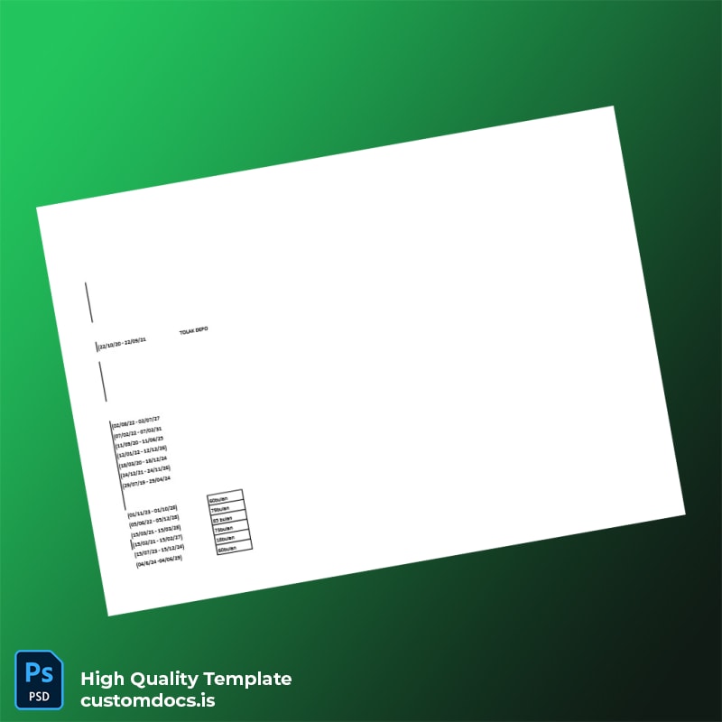 Unknown Editable Invoice Template in Word and PDF formats page 4