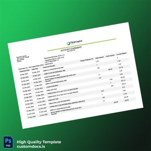 Zimbabwe Template in Word and PDF formats