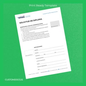 custom Argentina Fundación Científica Felipe Fiorellino Diploma Template File Preview - CustomDocs