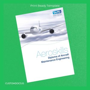 custom Australia TAFE NSW Diploma of Aircraft Maintenance Engineering Template File Preview - CustomDocs