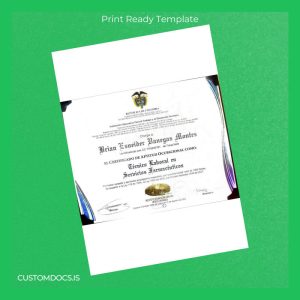 custom Colombia INTEC CARTAGENA Technical Certificate in Pharmaceutical Services File Preview - CustomDocs