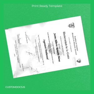 custom Colombia Universidad de la Costa Bachelor of Environmental Engineering Template File Preview - CustomDocs