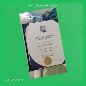 custom Dominican Republic Instituto Tecnológico de las Américas Technologist in Multimedia Template File Preview - CustomDocs