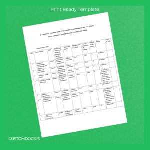 custom India B.J. Medical College Doctor of Medicine Diploma Template File Preview - CustomDocs