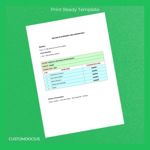 custom India Diploma in Astronomy and Astrophysics Template File Preview - CustomDocs