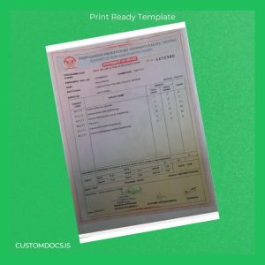 custom India Government Polytechnic College Morena Diploma in Mechanical Engineering Template File Preview - CustomDocs