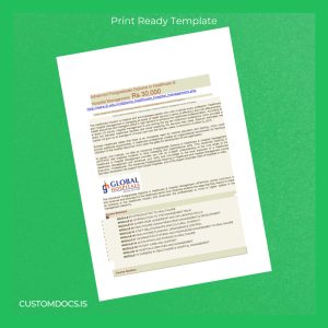 custom India James Lind Institute Advanced Postgraduate Diploma in Healthcare Management File Preview - CustomDocs