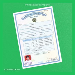 custom India Vasavi Polytechnic-Banganapally Diploma in Mechanical Engineering Template File Preview - CustomDocs
