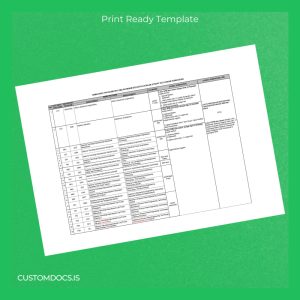 custom Malaysia Polytechnic Diploma in Engineering Technology Template File Preview - CustomDocs