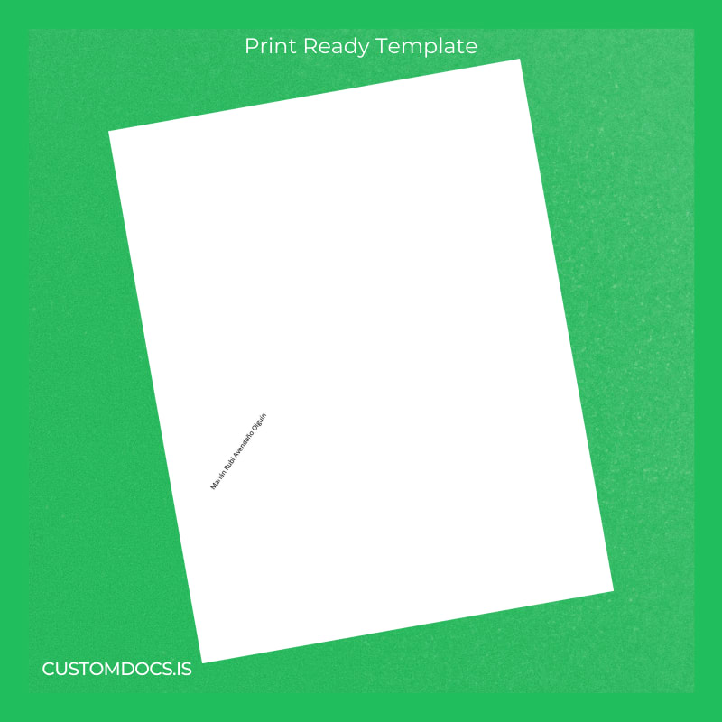 Custom Mexico AOMR Diploma Template page 2 File Preview - CustomDocs