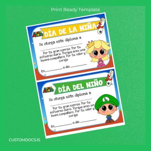 custom Mexico Certificate of Participation Template File Preview - CustomDocs