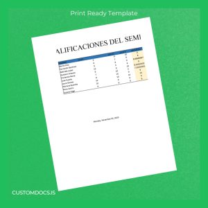 custom Mexico Diploma PPLA Certificate File Preview - CustomDocs