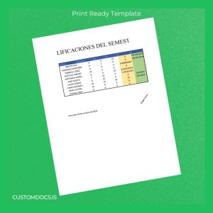 custom Mexico FATG Diploma Template File Preview - CustomDocs