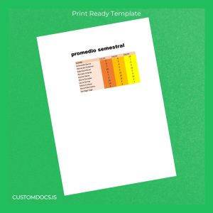 custom Mexico Yghc High School Diploma Template File Preview - CustomDocs