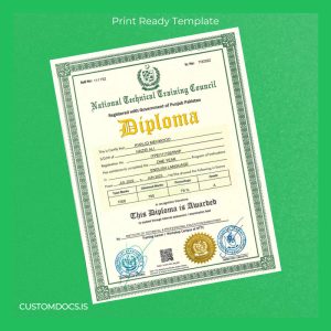 custom Pakistan Institute of Technical and Professional Education One Year Diploma in English Language File Preview - CustomDocs