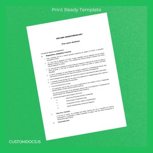 custom Pakistan Postgraduate Medical Institute Peshawar Diploma in Anaesthesiology Template File Preview - CustomDocs