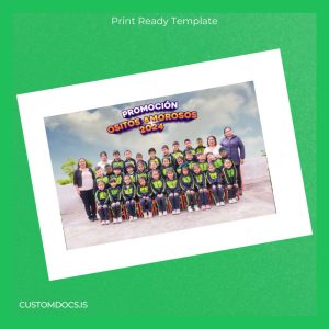 custom Peru Colegio Borcelle Diploma Template File Preview - CustomDocs