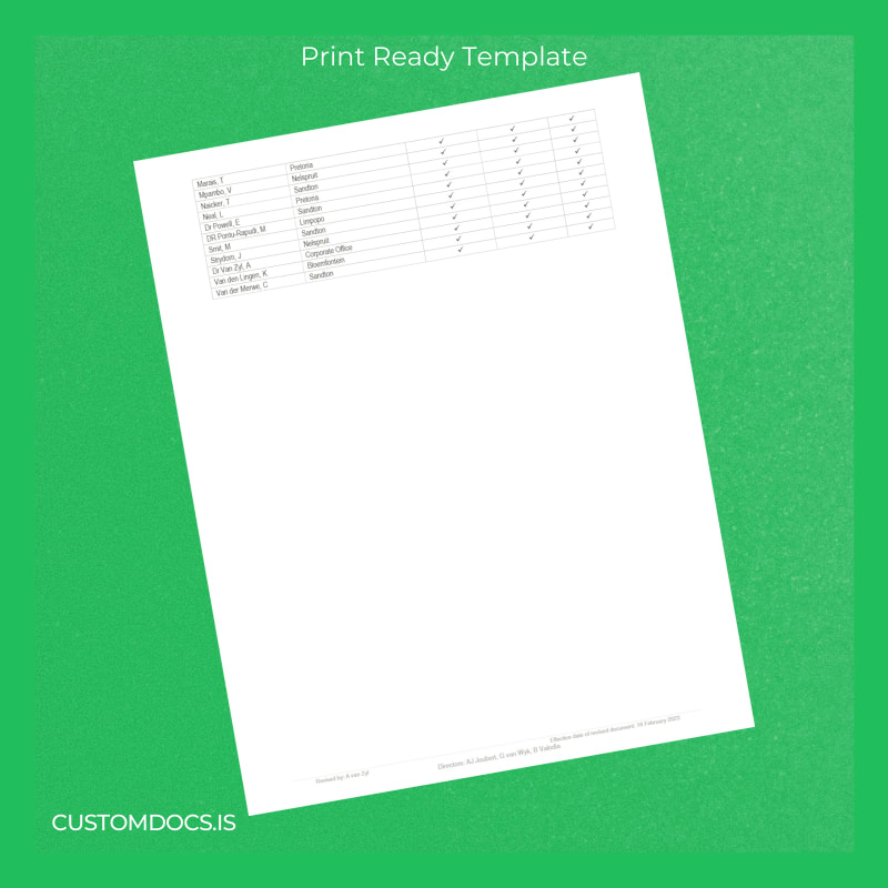 Custom South Africa Mediclinic Higher Education Diploma in Nursing Template page 5 File Preview - CustomDocs