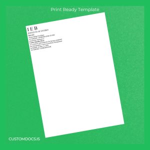 custom Spain Instituto de Empresa Business School Diploma in Portfolio Management Template File Preview - CustomDocs