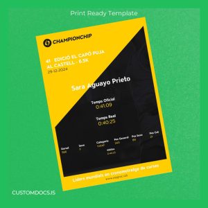 custom Spain University Diploma Template File Preview - CustomDocs