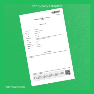 custom Turkey Istanbul Technical University Bachelor of Science in Textile Engineering Template File Preview - CustomDocs